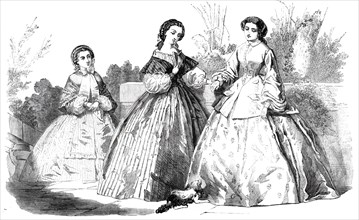 Paris Fashions for July, 1860. Creator: Unknown.