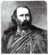 General Garibaldi - from a portrait by Orsani, 1860. Creator: Smyth.