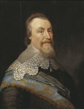 Axel Oxenstierna af Södemöre, Count, Chancellor, 1635. Creator: Workshop of Michiel Jansz. van Mierevelt.