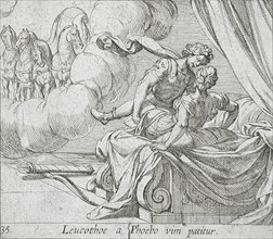 Apollo and Leucothoe, published 1606. Creators: Antonio Tempesta, Wilhelm Janson.