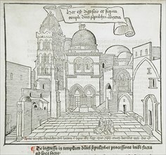Church of the Holy Sepulchre, published 1486. Creator: Erhard Reuwich.