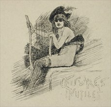 Oeuvres Inutiles, 1896. Creator: Félicien Rops.