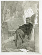 Le Dernier des Romantiques, 1857. Creator: Félicien Rops.