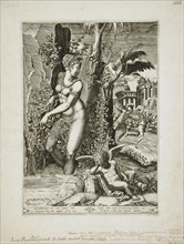 Venus and the Rose, 1564. Creators: Gaspare Osello, Giorgio Ghisi.