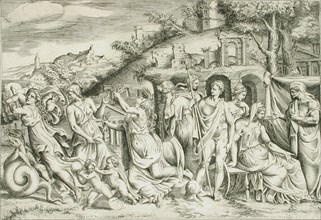 History of Jason and Medea, c1565. Creator: Giulio Bonasone.