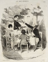 Ah! Il est fraîs...Ah! Il est fraîs..., 1846. Creator: Honore Daumier.