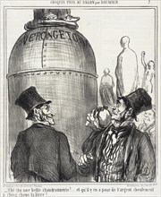 Ché cha une belle chaudronnerie!..., 1865. Creator: Honore Daumier.