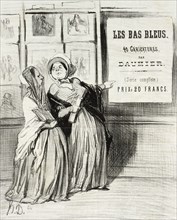 Voyez donc un peu, Isménie!..., 1844. Creator: Honore Daumier.