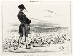 O vous qui m'offriez et sucre et cassonade..., 1839. Creator: Honore Daumier.