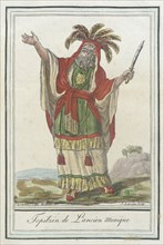 Costumes de Différents Pays, 'Topilzin de l'Acien Mexique', c1797. Creators: Jacques Grasset de Saint-Sauveur, LF Labrousse.