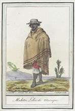 Costumes de Différents Pays, 'Mulatre Libre du Mexique', c1797. Creators: Jacques Grasset de Saint-Sauveur, LF Labrousse.
