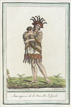 Costumes de Différents Pays, 'Sauvagesse de la Nouvelle Zelande', c1797. Creators: Jacques Grasset de Saint-Sauveur, LF Labrousse.