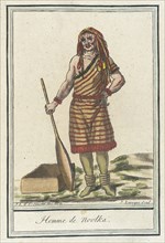 Costumes de Différents Pays, 'Homme de Nootka', c1797. Creators: Jacques Grasset de Saint-Sauveur, LF Labrousse.
