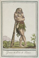 Costumes de Différents Pays, 'Homme de l'Isle de Tanna', c1797. Creators: Jacques Grasset de Saint-Sauveur, LF Labrousse.
