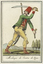 Costumes de Différents Pays, 'Morlaque du Canton de Lara', c1797. Creators: Jacques Grasset de Saint-Sauveur, LF Labrousse.