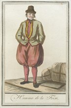 Costumes de Différents Pays, 'Homme de la Frise', c1797. Creators: Jacques Grasset de Saint-Sauveur, LF Labrousse.