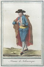 Costumes de Différents Pays, 'Homme de Salamanque', c1797. Creators: Jacques Grasset de Saint-Sauveur, LF Labrousse.