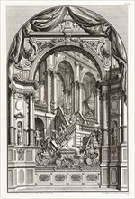 Christ Descending the Stairs, c1740. Creator: Johannes Andreas Pfeffel.