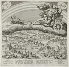 The Sun, c1585. Creator: Johann Sadeler I.