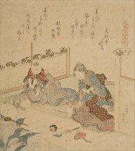 Abalone, 1821. Creator: Hokusai.