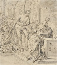 Sacrificial Scene, between 1596 and 1674. Creator: Leonard Bramer.