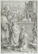 Solomon's Idolatry, c1514. Creator: Lucas van Leyden.