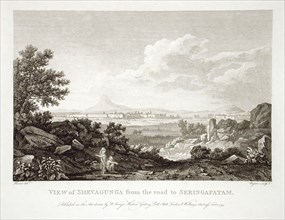 View of Shevagunga from the Road to Seringapatam, 1794. Creator: Robert Home.
