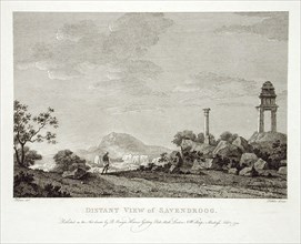 Distant View of Savendroog, 1794. Creator: Robert Home.