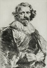 Portrait of Lucas Vorsterman, between circa 1626 and circa 1632. Creator: Anthony van Dyck.