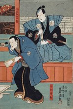 Okoma and Okuma, 19th century. Creator: Utagawa Kunisada.
