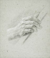 Study of a Hand, 17th century. Creator: Unknown.