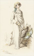Fashion Plate (Promenade Dress), 1812. Creator: Unknown.