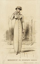 Fashion Plate (Exhibition or Morning Dress), 1812. Creator: Unknown.