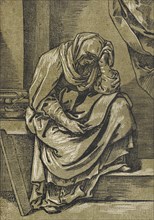 Sybil, c1640. Creators: Bartolomeo Coriolano, Guido Reni.