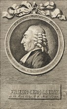Portrait of Pastor F. C. Luedke, 1780. Creator: Daniel Nikolaus Chodowiecki.