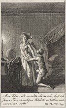 Plate 8 for Thomas Smollett's 'The Adventures of Peregrine Pickle', 1785. Creator: Daniel Nikolaus Chodowiecki.