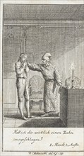 Illustration for Gust. Fr. Wilh. Grossman 'Not More than Six Bowls', 1781. Creator: Daniel Nikolaus Chodowiecki.