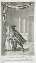 Illustration for Shakespeare's 'Hamlet', 1778. Creator: Daniel Nikolaus Chodowiecki.