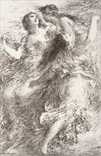 L'Or du Rhin, 1886. Creator: Henri Fantin-Latour.