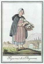 Costumes de Différent Pays, 'Paysanne de L'Angoumois', c1797. Creator: Jacques Grasset de Saint-Sauveur.