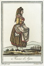 Costumes de Différent Pays, 'Femme d'Agen', c1797. Creator: Jacques Grasset de Saint-Sauveur.