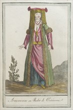 Costumes de Différents Pays, 'Armenienne en Habit de Cérémonie', c1797. Creator: Jacques Grasset de Saint-Sauveur.