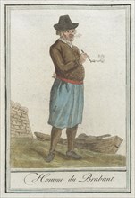 Costumes de Différents Pays, 'Homme du Brabant', c1797. Creator: Jacques Grasset de Saint-Sauveur.