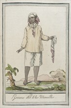 Costumes de Différents Pays, 'Homme des I'les Manilles', c1797. Creator: Jacques Grasset de Saint-Sauveur.