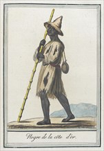 Costumes de Différents Pays, 'Negre de la Côte d'Or', c1797. Creator: Jacques Grasset de Saint-Sauveur.