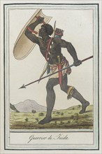 Costumes de Différents Pays, 'Guerrier de Guida', c1797. Creator: Jacques Grasset de Saint-Sauveur.