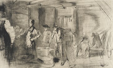 The Forge, 1861. Creator: James Abbott McNeill Whistler.