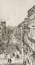 St. James's Street, 1878. Creator: James Abbott McNeill Whistler.