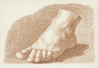 Foot Study, 1760. Creator: John Augustus Nahl.