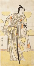 Actor Bando Mitsugoro I (image 1 of 2), 1770s-mid 1780s. Creator: Shunsho.